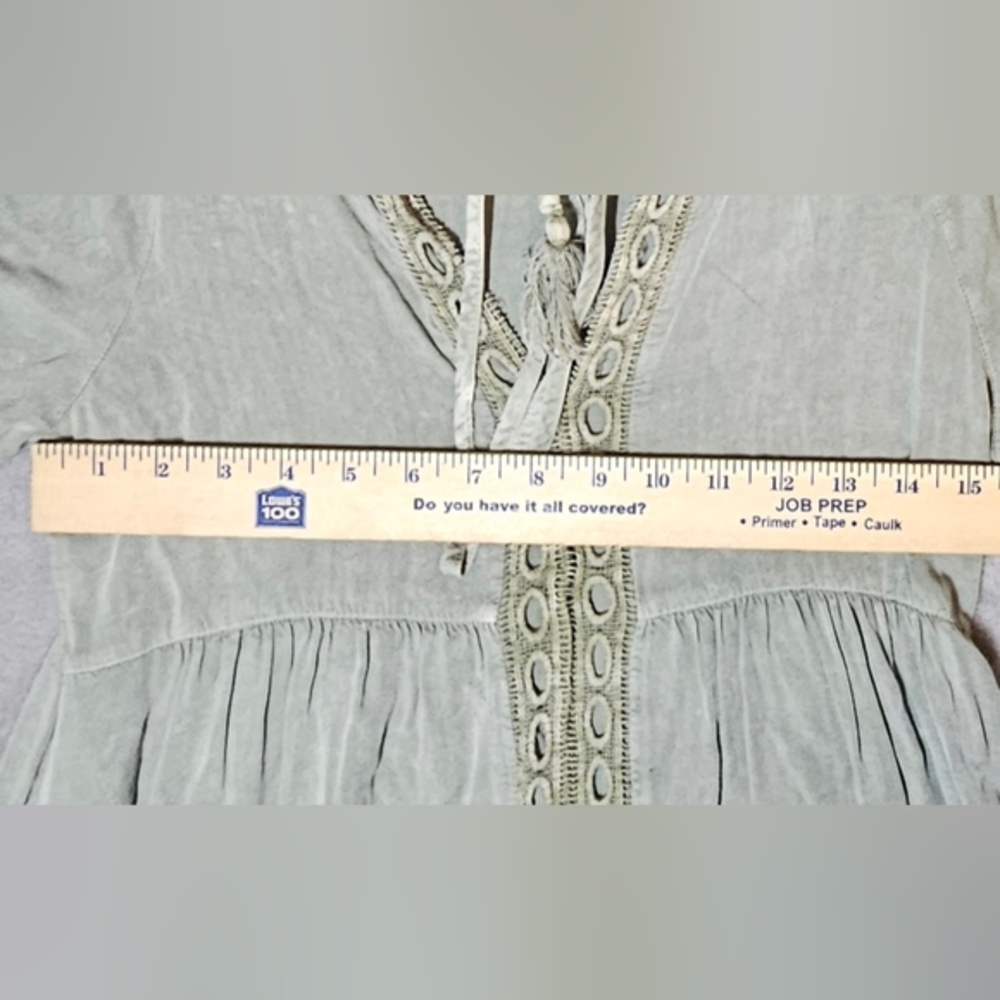 Altard State Woman's Cold Shoulder‎ Dress Size S Embroidered Design With Ribbon. - Picture 5 of 12